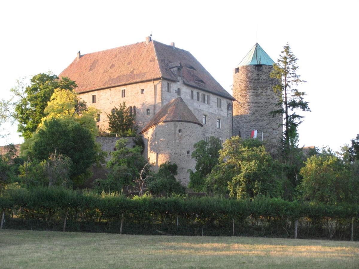 Hochwertiges Ferienhaus im romantischen Franken Colmberg Exterior foto